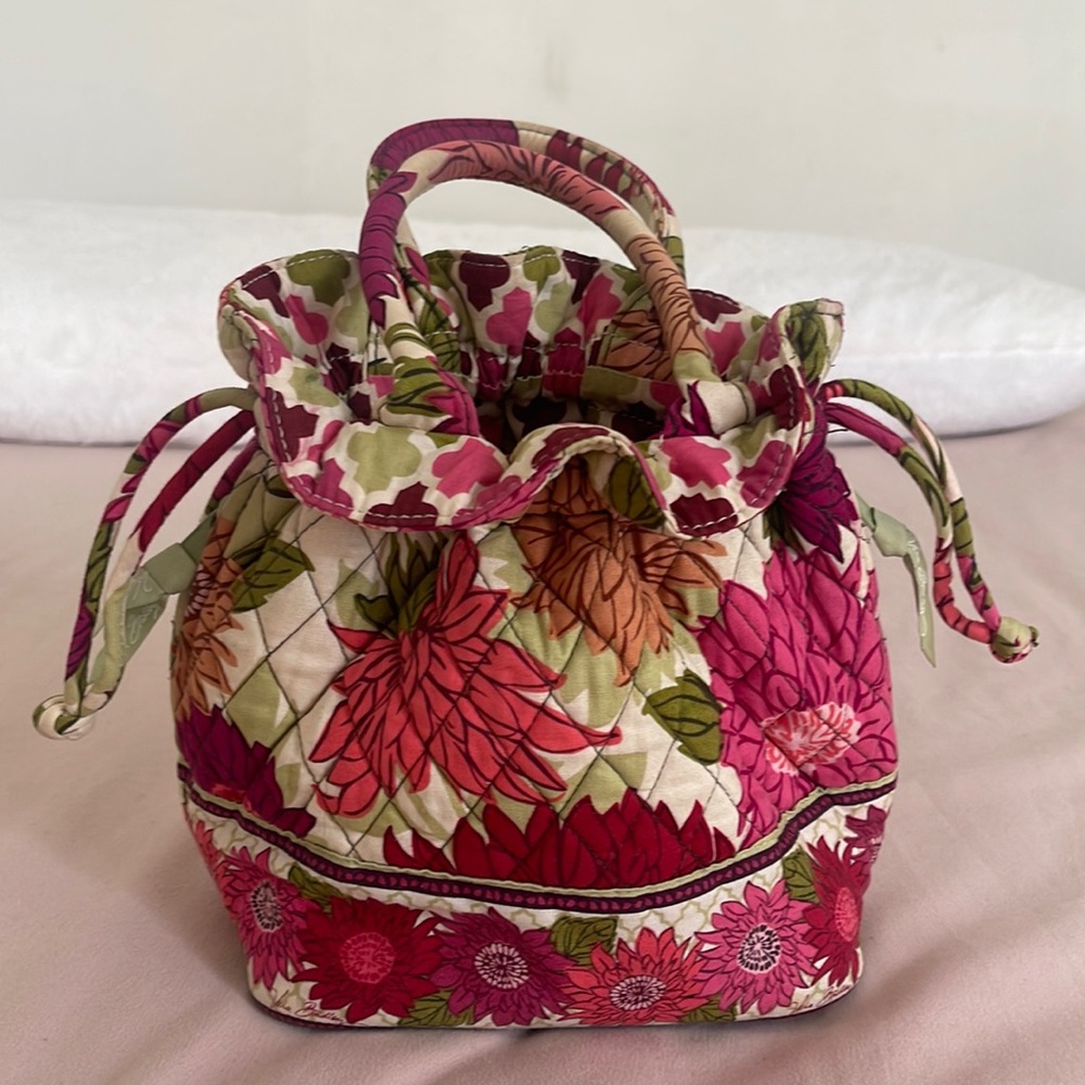 Vera Bradley Drawstring Bucket Bag